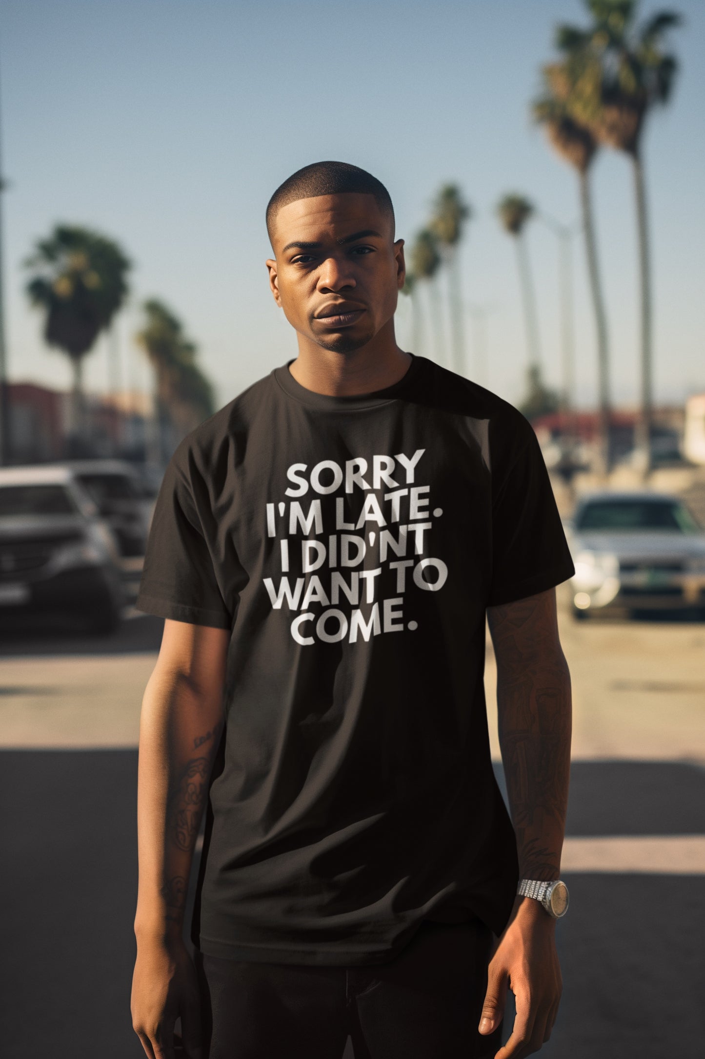 Sorry I’m Late Tee